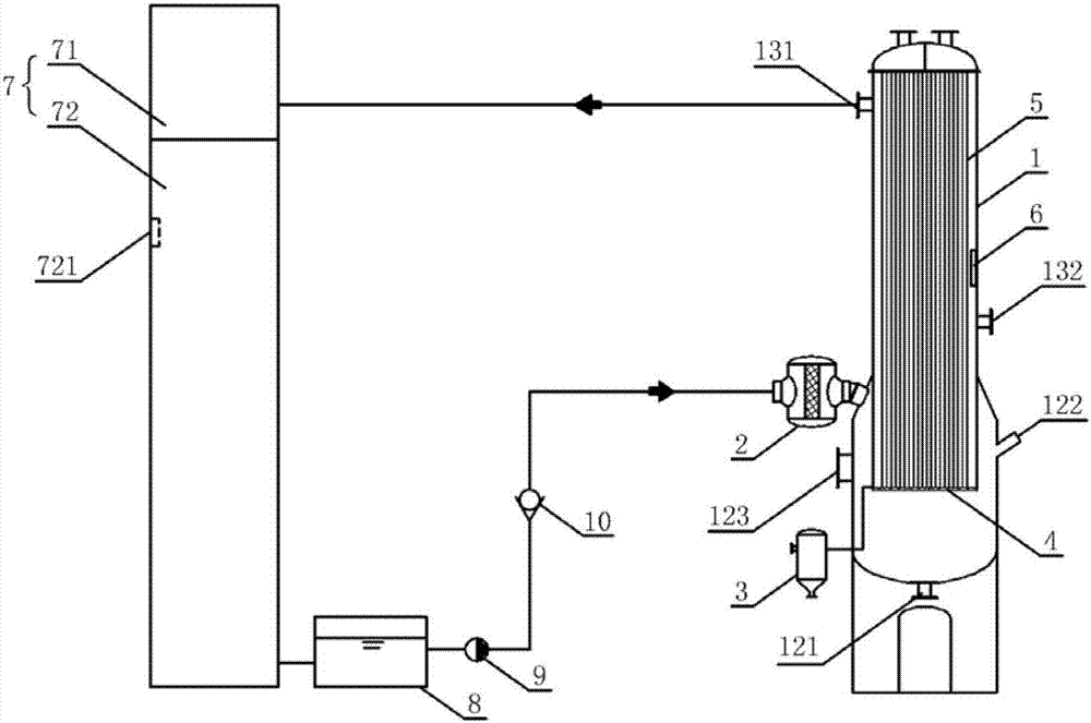 一种蒸发装置及包括该蒸发装置的热磨系统的制作方法