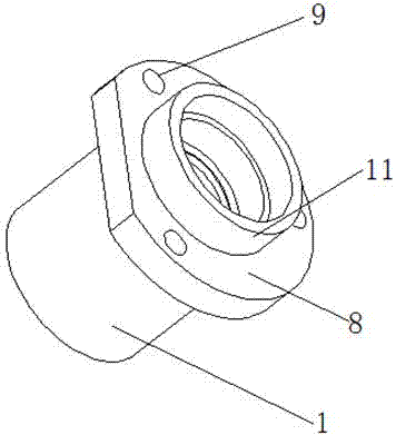 一种自动封边机用涂胶法兰的制作方法与工艺