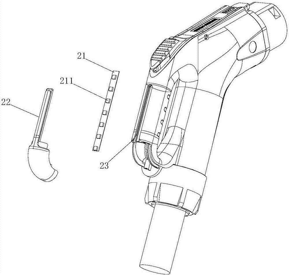 直流充电枪结构图图片