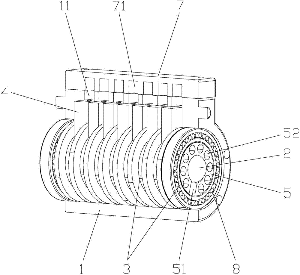 一種絞線(xiàn)器的導(dǎo)電滑環(huán)機(jī)構(gòu)的制作方法與工藝