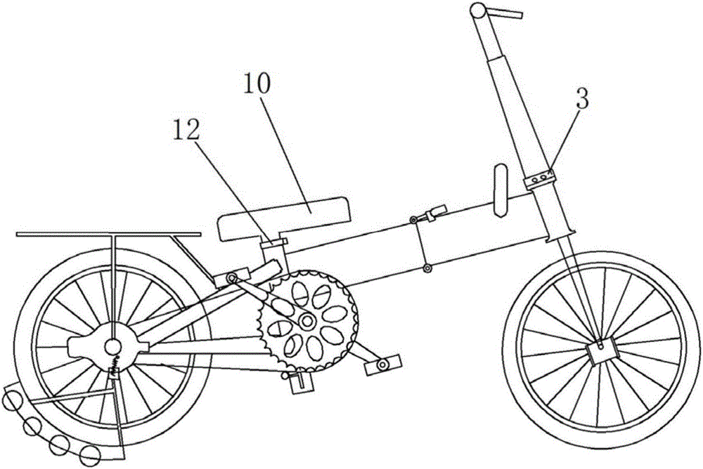 一種折疊自行車的制作方法與工藝