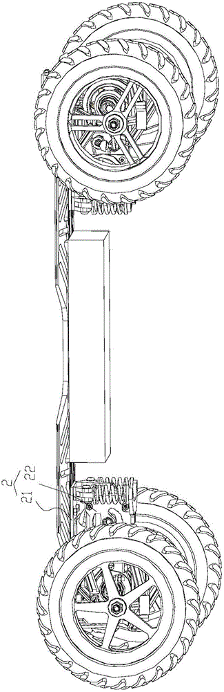 帶有協(xié)調(diào)穩(wěn)定裝置的電動滑板車的制作方法