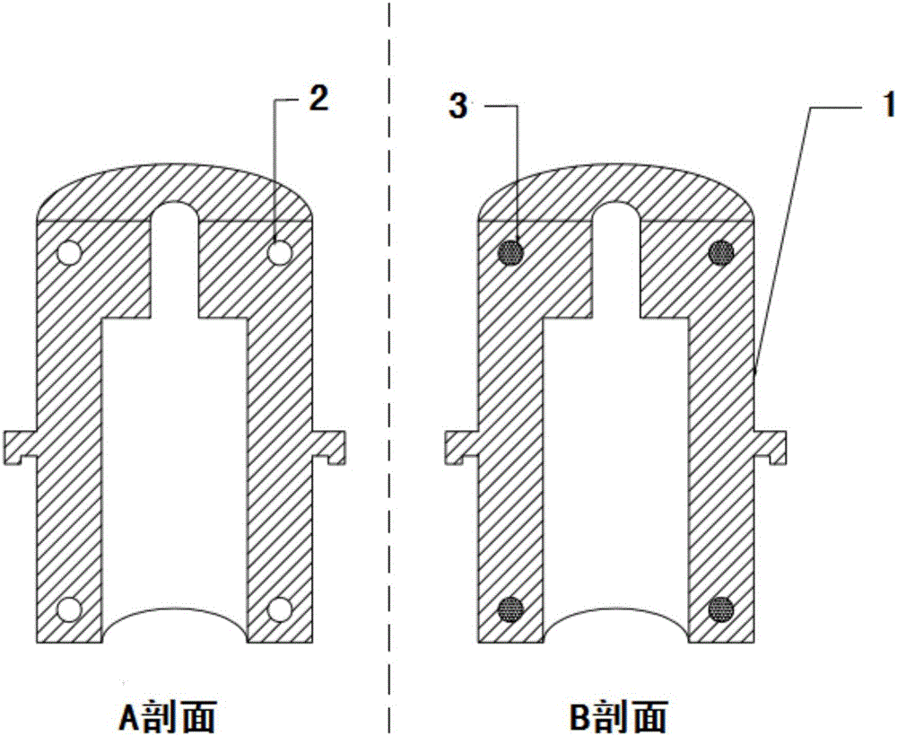 一種新型帶定位銷的玻璃瓶成形模具的製作方法