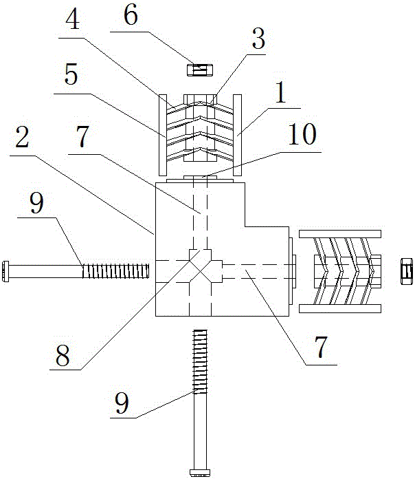 一種副框連接組件的制作方法與工藝