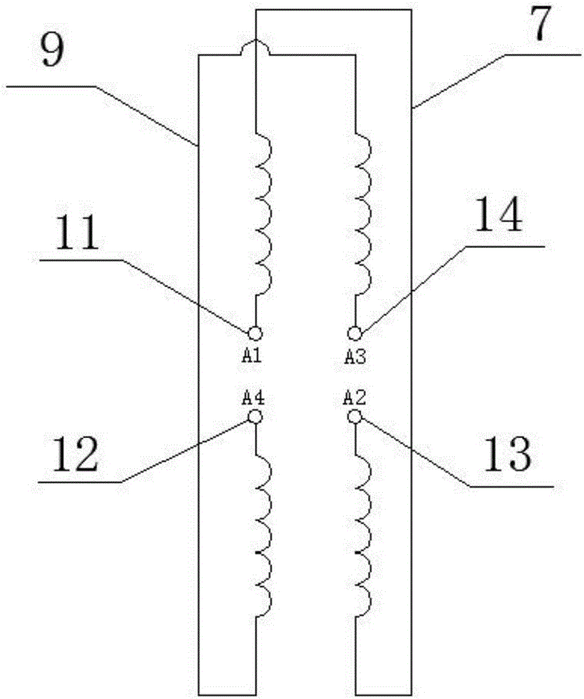 三相有載分接開關(guān)電抗器的制作方法與工藝