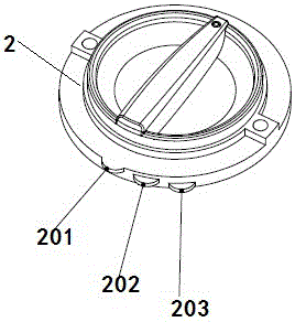 万用表输入插口开关机构的制作方法与工艺