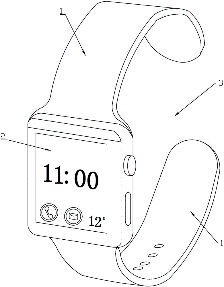 腕带、腕戴设备主体及腕戴设备的制作方法与工艺