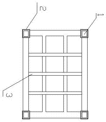 物流专用组合式货物堆垛架的制作方法与工艺