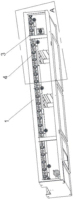 用于鏈傳動(dòng)輸送機(jī)的傳動(dòng)結(jié)構(gòu)的制作方法與工藝