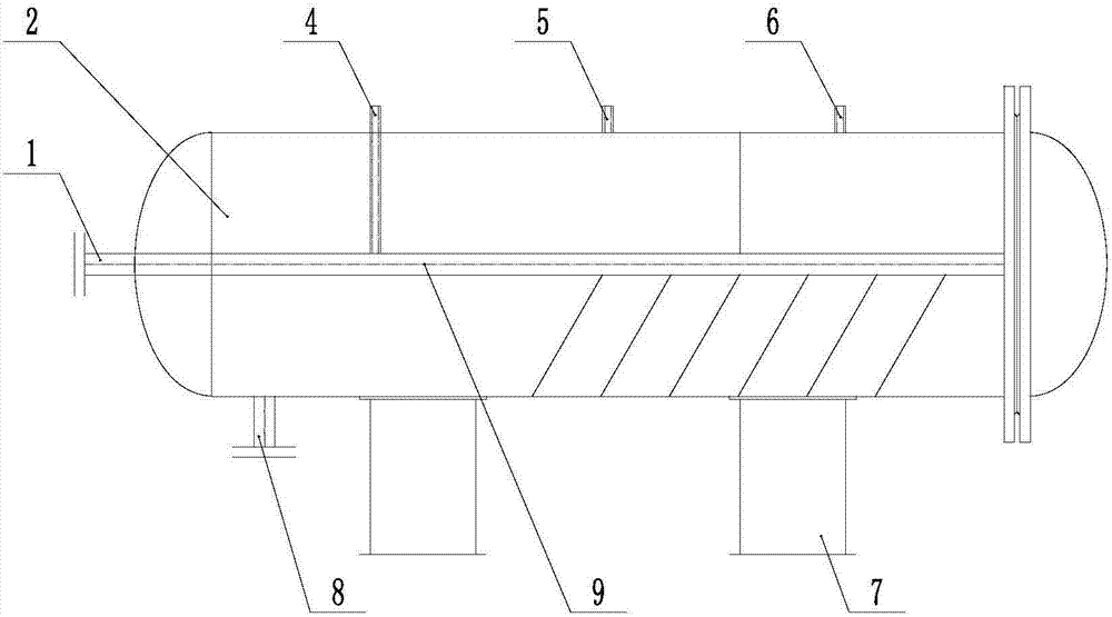卧式溶气罐内部结构图片