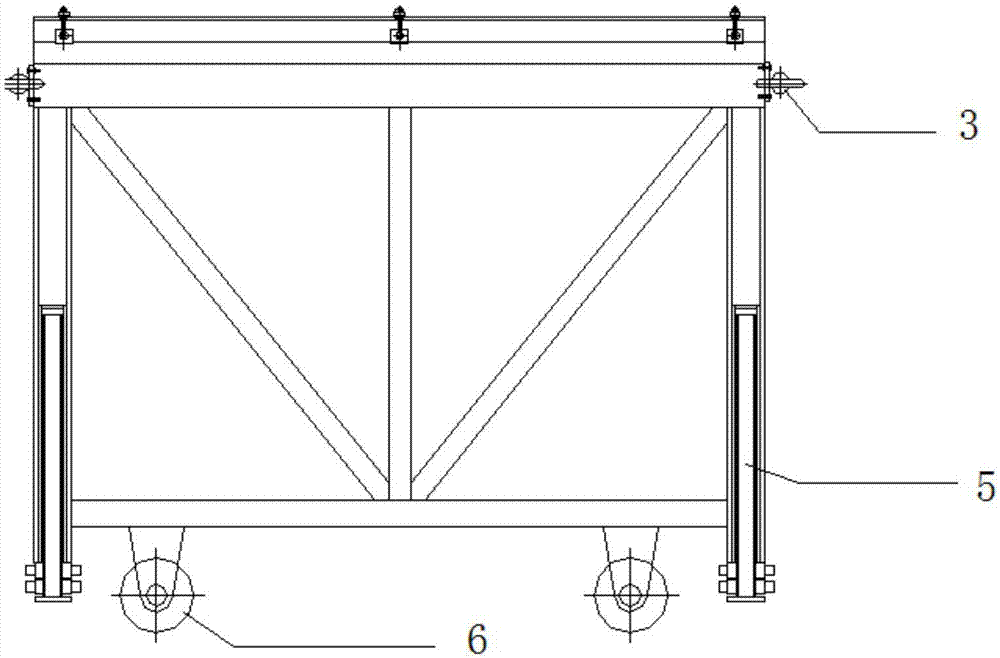 一种组合式管廊移动升降支架天面模板的制作方法与工艺