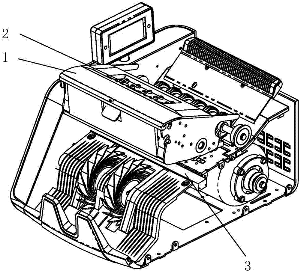 验钞机结构图图片