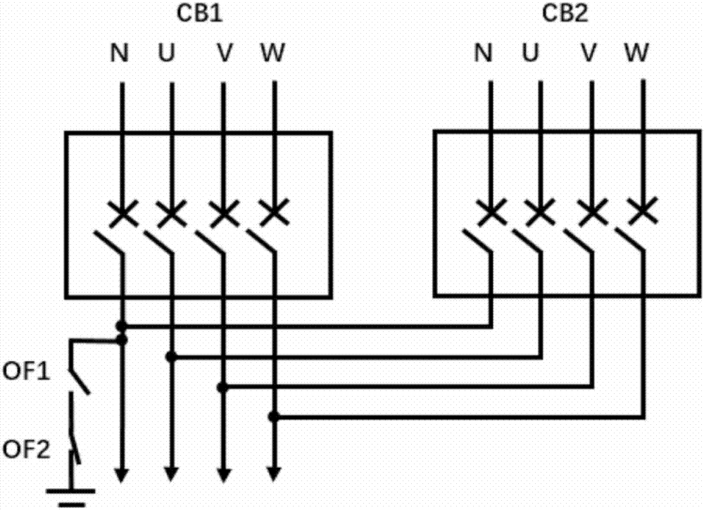 避免中性極危險電壓的自動轉換開關的製作方法