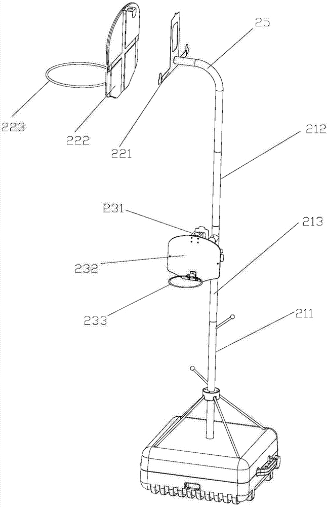 一種便攜式籃球裝置的制作方法