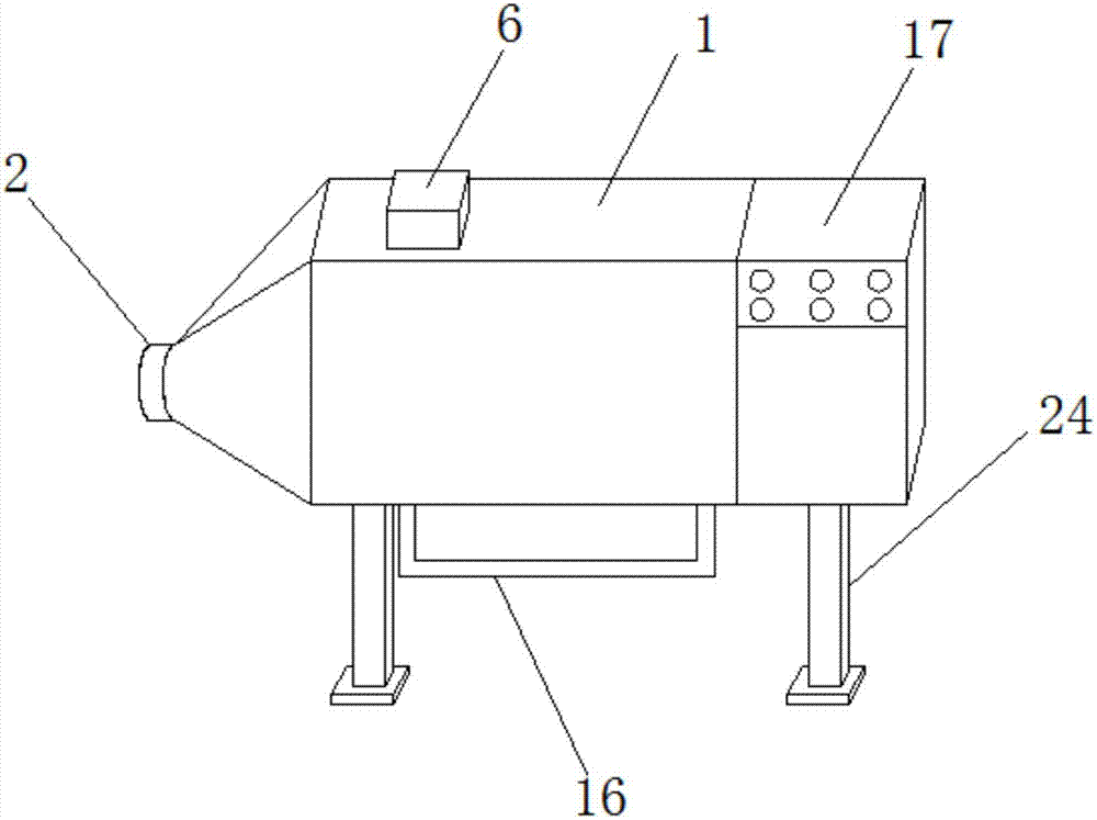 一種家具噴漆凈化機的制作方法與工藝