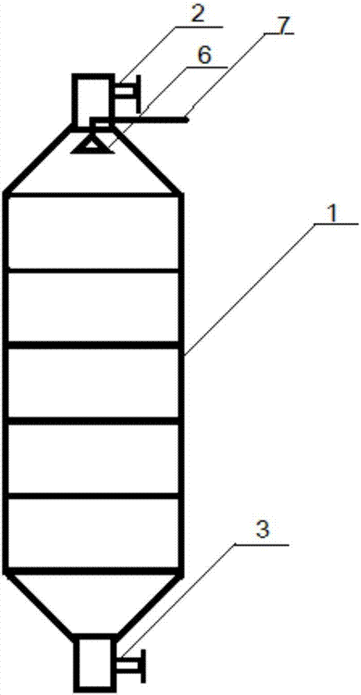 一種立式除塵塔的制作方法與工藝