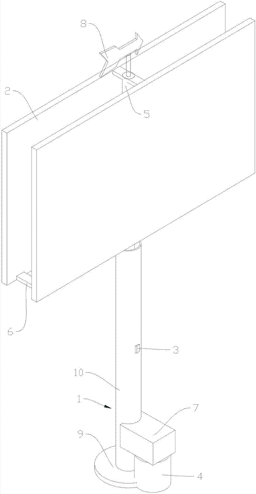 公路广告牌的制作方法与工艺