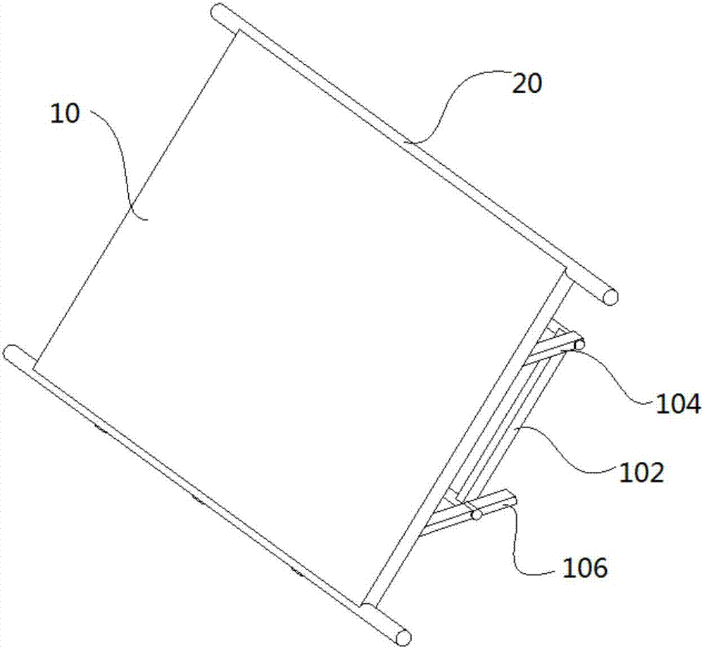 胸腰椎骨折患者翻身輔助折疊板的制作方法與工藝