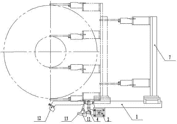 大直徑在線測量驅(qū)動(dòng)機(jī)構(gòu)的制作方法與工藝