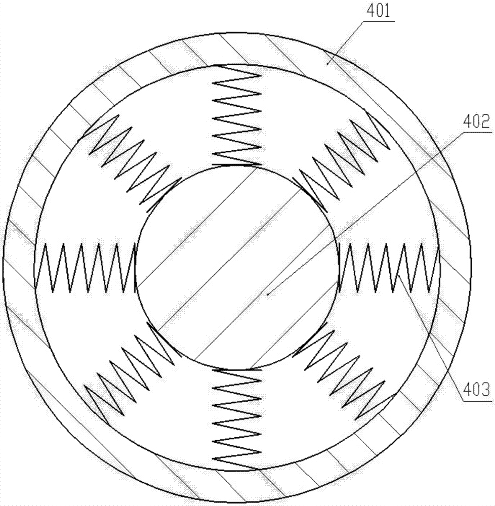 一種生產(chǎn)鋼帶增強(qiáng)螺旋波紋管用的鋼帶導(dǎo)向機(jī)構(gòu)的制作方法與工藝