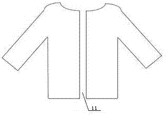 一種ICU危重患者病員服的制作方法與工藝