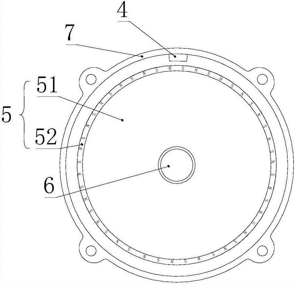 電機(jī)轉(zhuǎn)子位置檢測裝置的制作方法