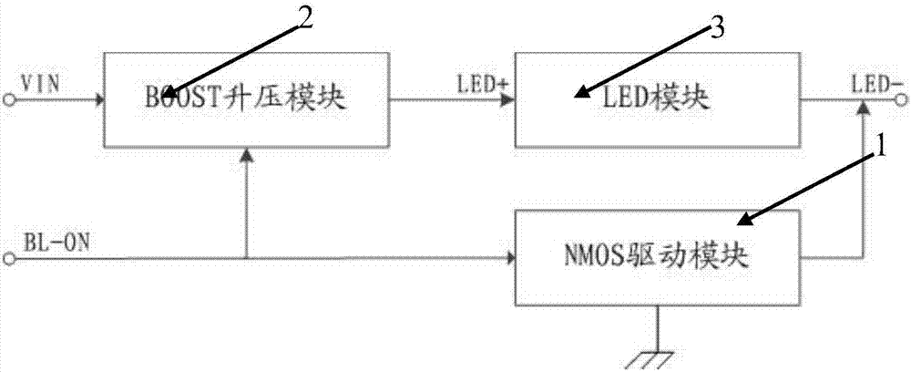 一種防止背光微亮的控制電路的制作方法與工藝