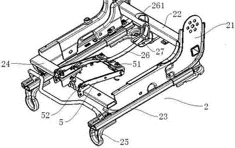 汽車座椅的坐盆翻折結構的製作方法與工藝