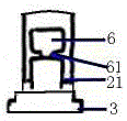 长颈气压式颌骨内固定器的制作方法与工艺