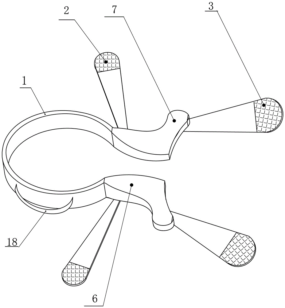 男用中医定向透药治疗仪治疗颈椎病时的电极片固定装置的制作方法