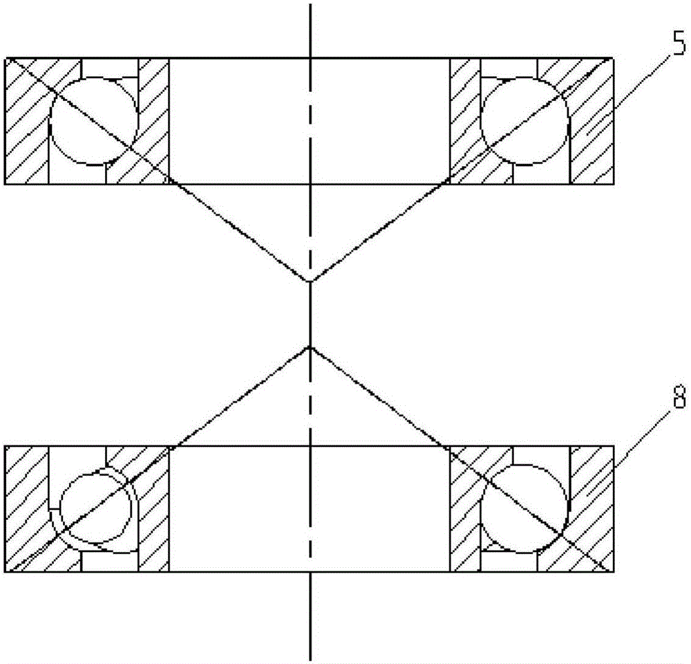 离心式除尘设备立式主轴轴系安装结构的制作方法与工艺