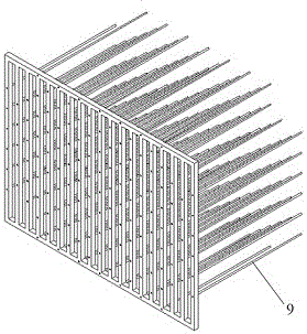 一种弧形板式电场阳极架结构的制作方法与工艺