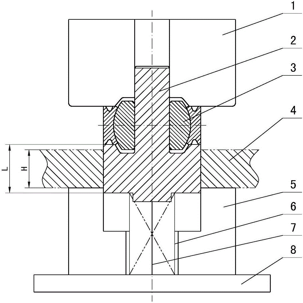 一种关节轴承安装模具的制作方法与工艺