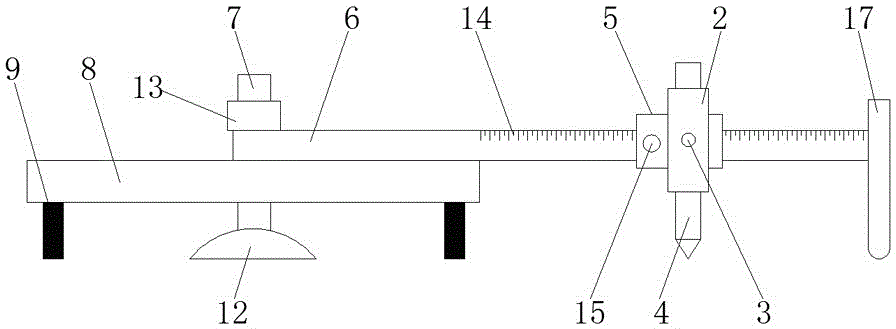 一种数学教学用快速作图工具的制作方法与工艺