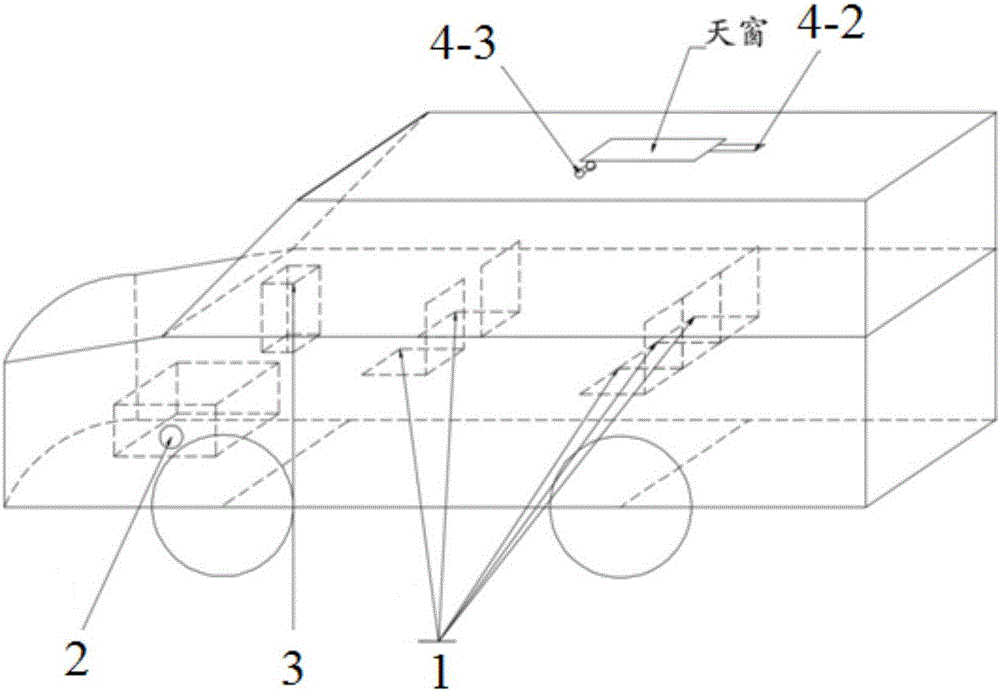 一種汽車天窗自動關(guān)閉裝置的制作方法