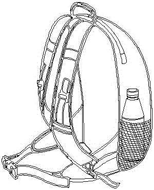 載重分散自調(diào)整氣囊背包的制作方法與工藝