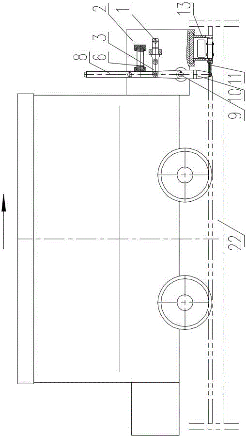 單向安全鉗式制動(dòng)礦車的制作方法與工藝