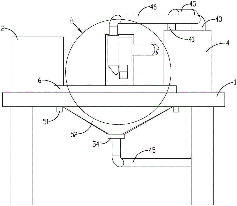 一种喷气玻璃切割装置的制作方法