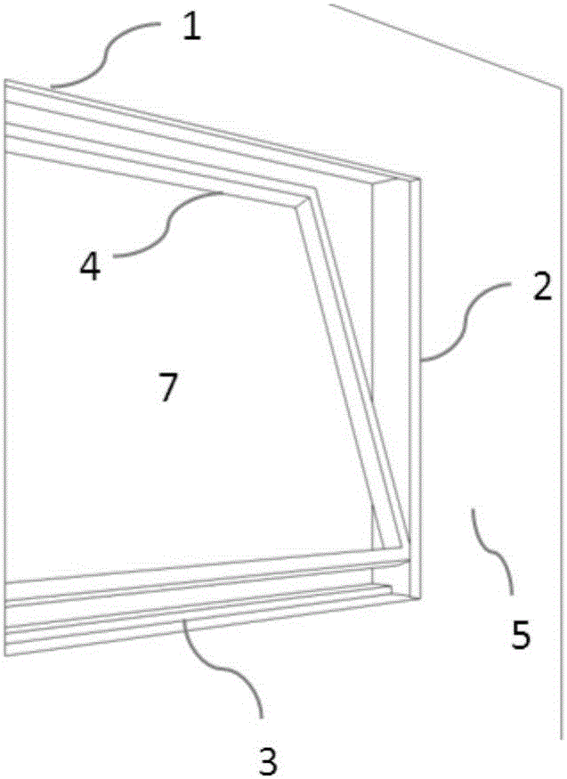 一种建筑外墙门窗框连接装置的制作方法