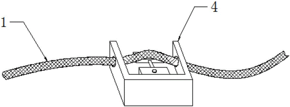 一種防滑四芯數(shù)據(jù)扁線的制作方法與工藝