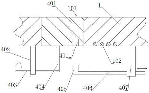 一种带有隐藏孔的桌子的制作方法与工艺