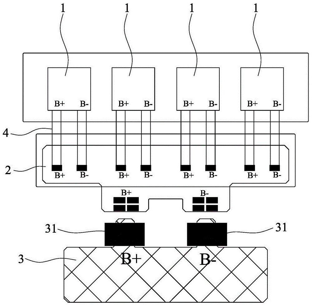 鋰離子電池化成通道并聯(lián)充放電測試工裝的制作方法與工藝