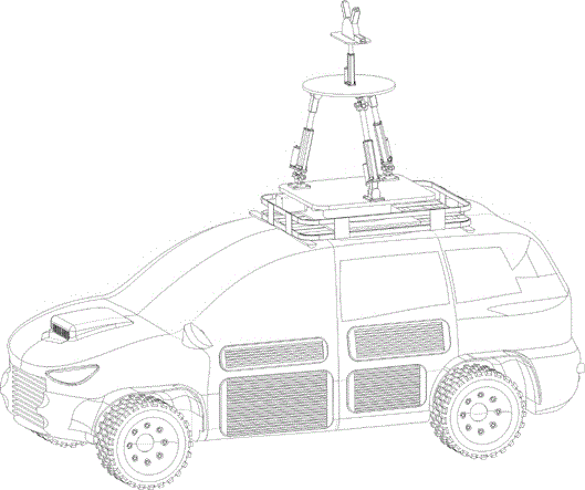 一種用于隧道圖像采集的車載式調(diào)節(jié)平臺的制作方法與工藝