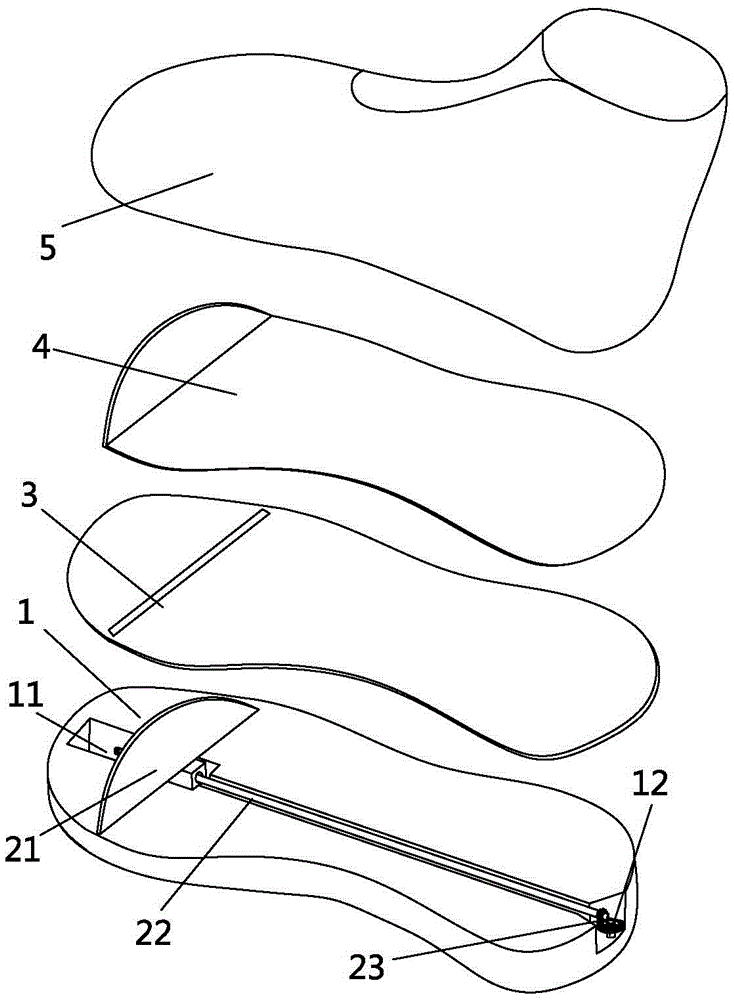 鞋內(nèi)空間可調(diào)整的鞋的制作方法與工藝