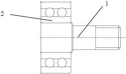 一種適應(yīng)壓塊機(jī)導(dǎo)軌運(yùn)行的軌跡輥輪的制作方法與工藝