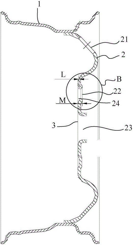 一种用于乘用车5°DC系列新型车轮的制作方法与工艺