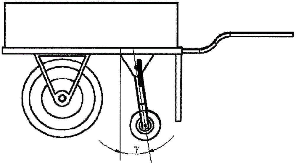 单轮手推车原理图片