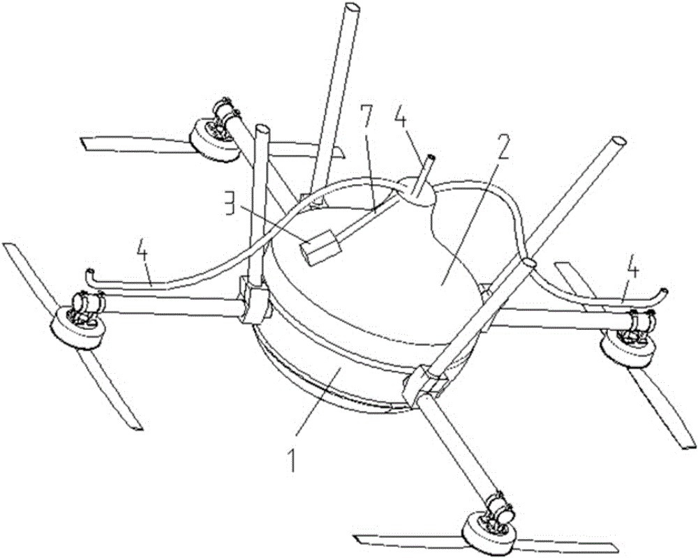 无人飞机喷撒粉剂系统的制作方法与工艺