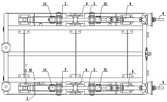 一種航空發(fā)動(dòng)機(jī)包裝箱車(chē)架的制作方法與工藝