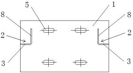 一種可調(diào)節(jié)式電梯補償導(dǎo)向裝置安裝支架的制作方法